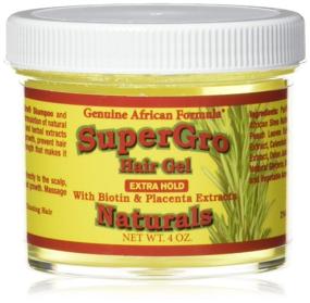 img 3 attached to Гель для роста волос African Formulas Super Hair Growth, 4 унции.