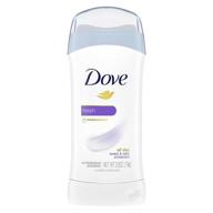 🚿 dove invisible solid antiperspirant deodorant stick for women, fresh scent, offers long-lasting underarm sweat & odor control - 2.6 oz logo