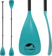 🏄 yvleen alloy sup paddle: adjustable stand up paddle board & kayak paddle - versatile 3-piece or 4-piece design for easy transportation logo