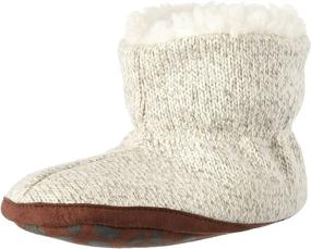 img 4 attached to 🌰 A Cozy Delight: Acorn Kids Easy Bootie Ragg Slipper for Unmatched Comfort