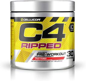 img 4 attached to 🔥 Cellucor C4 Ripped Fruit Punch Review: 30 Servings, 180g - Unbiased Analysis and Results!