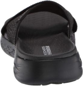 img 2 attached to Skechers Womens Slide Sandal Black Women's Shoes in Athletic
