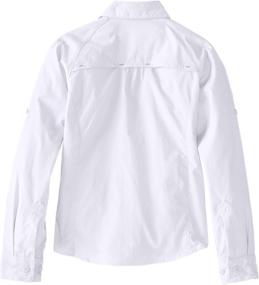 img 1 attached to 👕 Молодежная рубашка с длинным рукавом Columbia Sportswear Silver Ridge