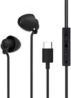 🎧 usb c earphones: noise cancelling silicon sleeping earbuds for pixel, ipad pro 2018, oneplus 6t, essential for sleep, asmr, and more logo