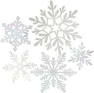 multicolored die cut snowflake garland by martha stewart logo