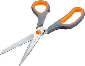 img 1 attached to ✂️ Efficient and Durable 2-Pack Scissors by Amazon Basics, Perfect for Office and Home Use