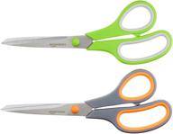 ✂️ efficient and durable 2-pack scissors by amazon basics, perfect for office and home use logo