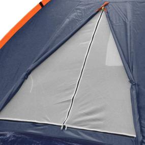 img 1 attached to 🏕️ NTK Panda 2P 6.7x4.7 Foot Sport Camping Dome Tent, Ideal for 2 Seasons