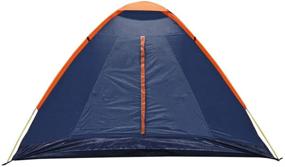 img 3 attached to 🏕️ NTK Panda 2P 6.7x4.7 Foot Sport Camping Dome Tent, Ideal for 2 Seasons