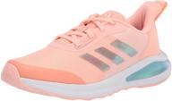 adidas fortarun grey acid scream girls' athletic shoes logo