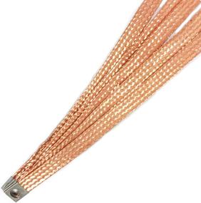 img 1 attached to Braided Copper Grounding Flexible Bonding
