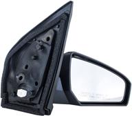 🔍 power operated unpainted non-heated non-folding right outside rear view replacement door mirror for nissan sentra (2007-2012) - ni1321167 logo