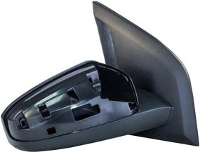 img 2 attached to 🔍 Power Operated Unpainted Non-Heated Non-Folding Right Outside Rear View Replacement Door Mirror for Nissan Sentra (2007-2012) - NI1321167