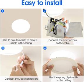 img 2 attached to 💡 Certified Recessed Downlight Junction for Lighting