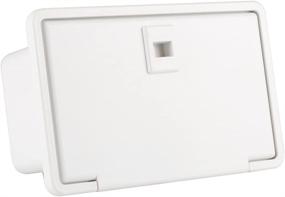 img 3 attached to Dura Faucet DF-SA185-WT RV Exterior Spray Box: Hot/Cold Quick Connect Faucet in White – Perfect for Outdoor Use!