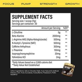 img 2 attached to Bip Nutrition Pre Workout L Citrulline Increased