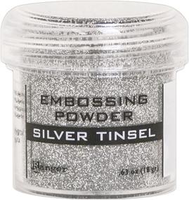 img 1 attached to Ranger Silver Tinsel Embossing Powder Crafting