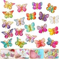 juanya colorful butterfly pendants accessories logo