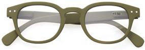 img 1 attached to 👓 Value Pack of 6 Reading Glasses: High-Quality Colorful Glasses with Spring Hinges