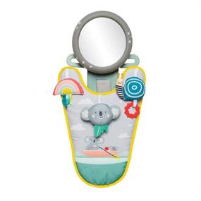 img 4 attached to 🐨 Taf Toys Koala In-Car Play Center: The Ultimate Travel Companion for Parent and Baby, Ensures a Relaxing Drive. Featuring a Mirror for Easy Baby Monitoring from the Driver's Seat, Suitable for 0 Months and Up
