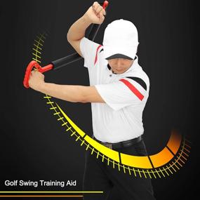 img 3 attached to Golf Swing Training Aid: Correcting Posture and Improving Gesture for Muscle Memory – Wrist Swing Trainer Accessory for Golfers