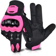 🧤 elcyco women's full finger motorcycle gloves - touch screen, lightweight, ideal for summer riding, road racing, cycling, and motocross logo