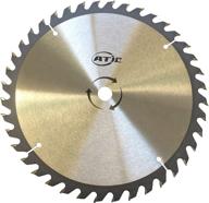 🪚 high-performance 9" circular saw blade - ideal for general-purpose wood cutting with 40 teeth and carbide tip - 5/8" arbor size logo