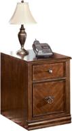 🏢 medium brown home office small file cabinet - ashley hamlyn signature design логотип