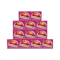 🍓 premium strawberry hem incense: case of 12 boxes, 10 cones each - authentic fragrance from india логотип