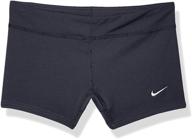 womens nike performance volleyball short sports & fitness in cycling logo