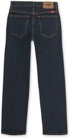 img 3 attached to Wrangler Boys Regular Tapered Royal Boys' Clothing