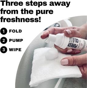 img 3 attached to 🚽 PUREGY CO. Ultra Gentle Toilet Paper Foam Spray: Dissolve Formula, Flushable, Eco-Friendly Alternative to Wet Wipes – Made in USA