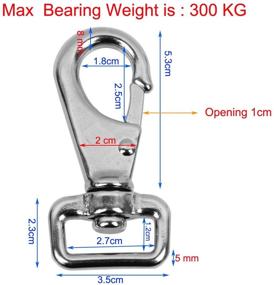 img 3 attached to Foto Tech Stainless Carabiner Compatible