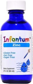 img 3 attached to 👶 Infantum Zinc: Gluten Free, Nut Free, Sugar Free Liquid Supplement for Children and Infants (2 Fl Oz)