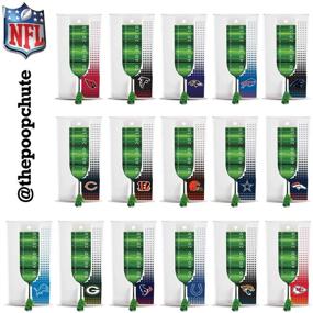 img 2 attached to 🐾 NFL Team Pet Waste Bag Organizer & Dispenser - Officially Licensed, Includes 4 FREE Rolls of Football-Themed, Bio-Based Pet Waste Bags