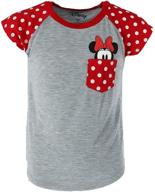 🐭 adorable disney youth minnie mouse pocket tee shirt: a peek into the magic! logo