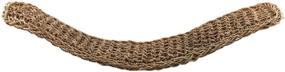 img 2 attached to Aiicioo Lizard Hammock Lounger - Seagrass Fibers Ideal for Anoles, Bearded Dragons, Geckos, Iguanas & Hermit Crabs - 100% Natural