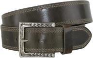 👔 trendy men's belts: casual & classy bullhide leather accessories logo