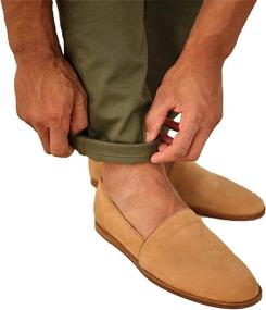 img 4 attached to Nisolo Men's Alejandro Leather Brandy Loafers & Slip-Ons: Comfortable & Stylish Footwear for Men