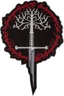 gondor tolkien embroidered symbol inches logo