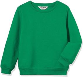 img 3 attached to 🧒 Boys' Fashion Hoodies & Sweatshirts: Kid Nation Slouchy Brushed Sweatshirt for Ultimate Style