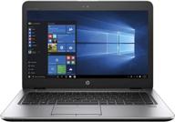 💻 renewed hp elitebook 840 g4 14-inch hd laptop, core i5-7300u 2.6ghz, 16gb ram, 512gb ssd, windows 10 pro 64-bit, webcam logo