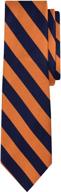 jacob alexander regular college striped boys' accessories in neckties logo