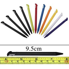 img 1 attached to Stylus 3DS Colorful Plastic Replacement Nintendo