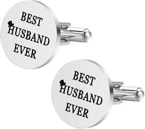 img 4 attached to Dec Bells Jewellery Cufflinks Stainless Business