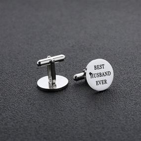 img 2 attached to Dec Bells Jewellery Cufflinks Stainless Business