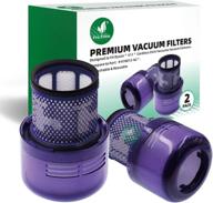 🔍 2-pack hepa filter replacements for dyson v11, sv14, v15 cordless stick vacuums - comparable to part # 970013-02 логотип