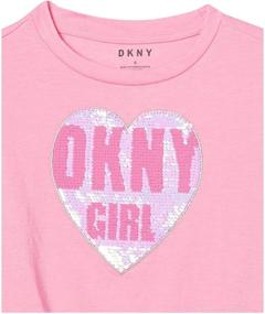 img 2 attached to Футболка для девочек DKNY