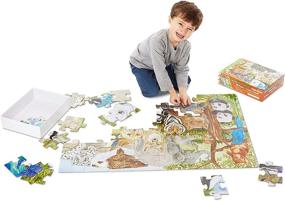 img 3 attached to 🐼 Discover the Wonders of Wildlife with Melissa & Doug Endangered Species Jigsaw