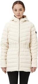 img 4 attached to OFF DOOR Womens Cinched Quilted Women's Clothing